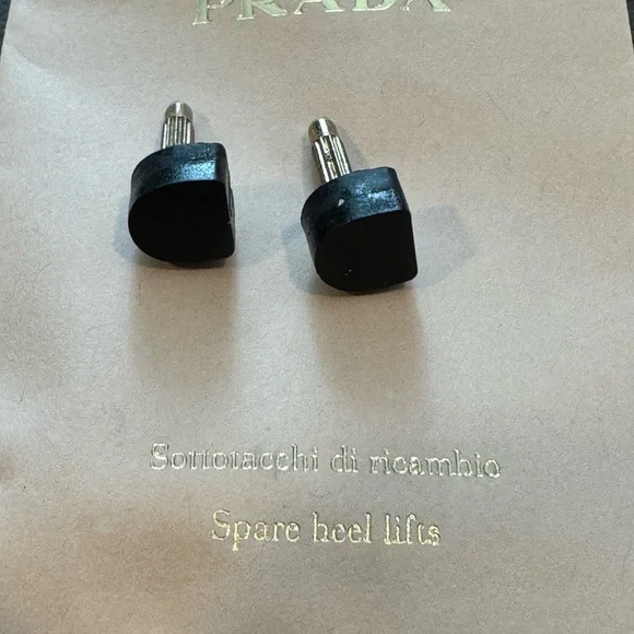 PRADA ST. RAMAGE CALZATURE DONNA NERO HEELS - Picture 9 of 16